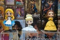 Selected focused of action figures from fictional animation picture Frozen by Disneys.