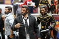 Selected focused fictional character action figure Wolverine.