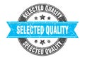selected quality stamp Royalty Free Stock Photo