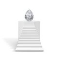 A selection of brilliant gems on an octagonal pedestal. Ideas for best diamond jewellery designs