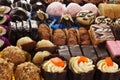 Selection of cakes Royalty Free Stock Photo