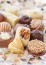 Selection of chocolates Royalty Free Stock Photo