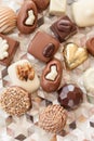 Selection of chocolates Royalty Free Stock Photo