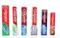 Selection of Colgate Toothpastes