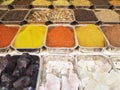 Selection of different spices