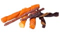 Selection of dog chews Royalty Free Stock Photo