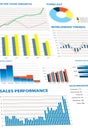 Selection of financial and economic graphs