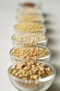 Selection of gluten-free grains