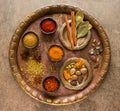 Selection Indian Spices and seasonings