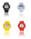 Selection of Men sport wrist watch