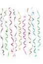Selection of streamers Royalty Free Stock Photo