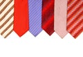 Selection of ties isolated