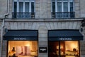 Selective blur on a Heschung logo on their store for Bordeaux.