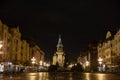 Selective blur on the iconic Victory Square (Piata Victoriei), the Metropolitan Cathedral