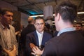 Selective blur on Vuk Jeremic, Democratic center right candidate for the 2017 Serbian presidential elections discussing