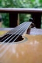 Selective focus of acoustic guitar