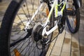 Selective focus of Bicycle gears and rear derailleur