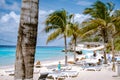 Selective focus with blurry background, Curacao Caribbean Island, Kokomo Beach Views around the Caribbean island of Royalty Free Stock Photo