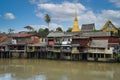 Old Town on the river bank  in Chanthaburi provence, Thailand Royalty Free Stock Photo