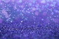 Purple glitter abstract background with defocus Royalty Free Stock Photo