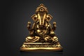 Selective focus on statue of Lord Ganesha , Ganesha Festival. Hindu religion and Indian celebration of Diwali festival concept on Royalty Free Stock Photo