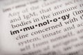 Dictionary Word Series - Immunology