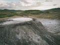 Selenar view of Mud vulcano - dry land