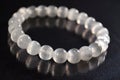 selenite bracelet