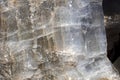 Macro Texture of Selenite Rock