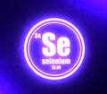 Selenium chemical element.