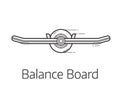 Self Balance Board Illustration