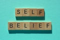 Self Belief, Believe in yourself Royalty Free Stock Photo