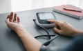 Self blood pressure and heart rate measurement