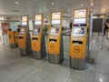 Self check-in machines