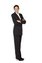 Self confident business woman smiles happy Royalty Free Stock Photo