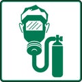 Self-Contained Breathing Apparatus Sign
