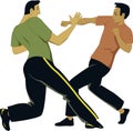 Self-defense sparring