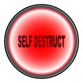 Self Destruct Button Royalty Free Stock Photo