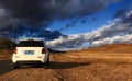 Self driving travel in Inner Mongolia Royalty Free Stock Photo