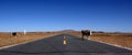 Self driving travel in the wide grassland of Inner Mongolia Royalty Free Stock Photo