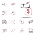 Self-employed income icon. Finance icons universal set for web and mobile Royalty Free Stock Photo