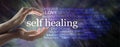 Self Help Healing Word Cloud Royalty Free Stock Photo