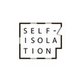 Self-isolation. Vector Illustration on the theme: self-isolation, coronavirus, quarantine, epidemic, covid-19.