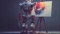 Self learning Robot painting