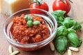 Self made red Pesto Royalty Free Stock Photo