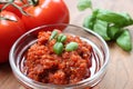 Self made red Pesto Royalty Free Stock Photo