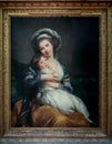 Self Portrait of Madame VigÃÂ©e-Le Brun and her daughter, Louvre Museum, Paris, France Royalty Free Stock Photo