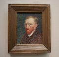 Self Portrait 1887 Vincent van Gogh Royalty Free Stock Photo