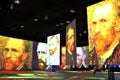 Multi-sensory exhibition in Poznan, Poland - A self-portrait of Vincent Van Gogh, Dutch Post-Impressionist painter
