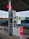A self-service fuel pump at an ASDA supermarket in the UK Royalty Free Stock Photo